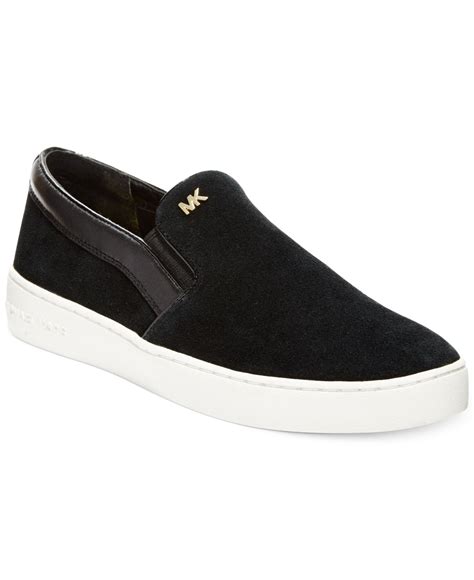 michael kors slip-on sneakers womens|Michael Kors trainers black.